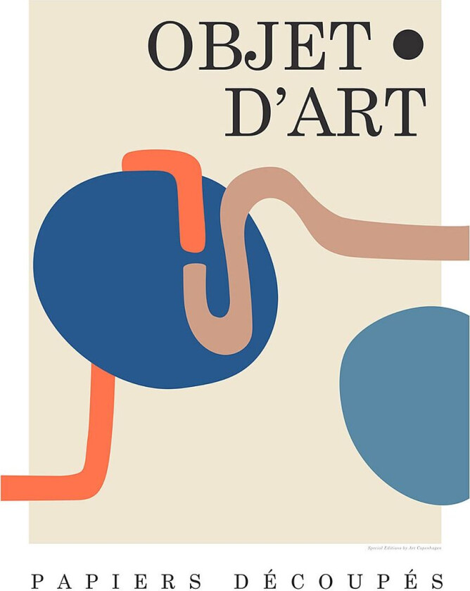 Poster Objet 8, Flerfarget