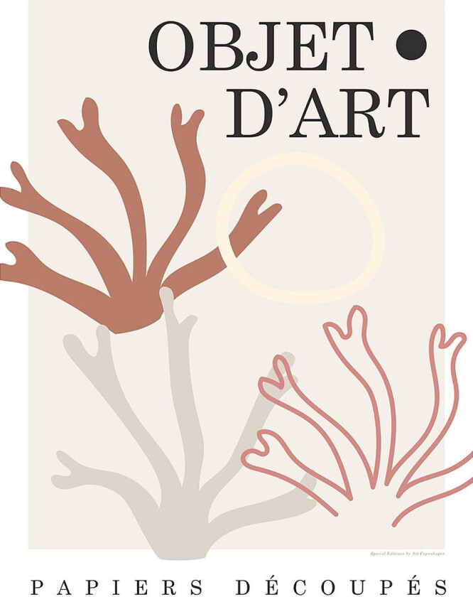 Poster Objet 5, Flerfarget