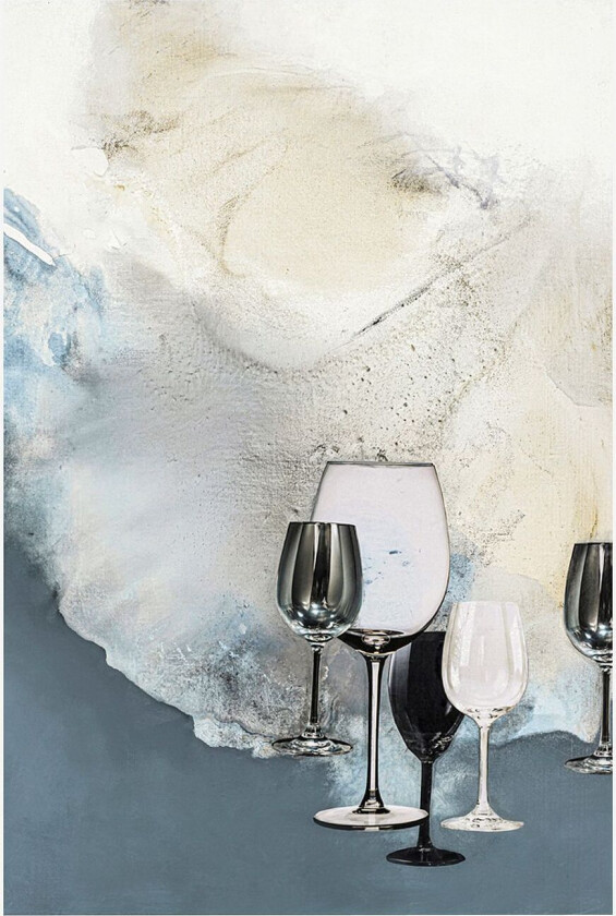 Poster The Art of taste 1, Blå