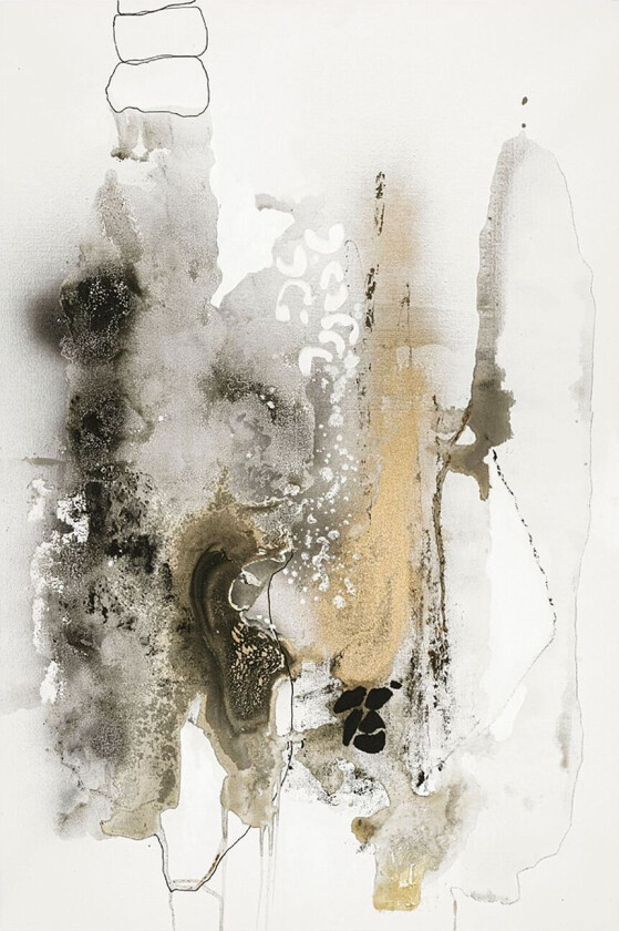 Poster Aqua Sketch 2, Beige