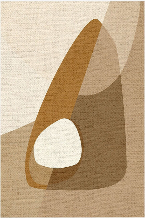 Poster Picasa brown light 1, Beige