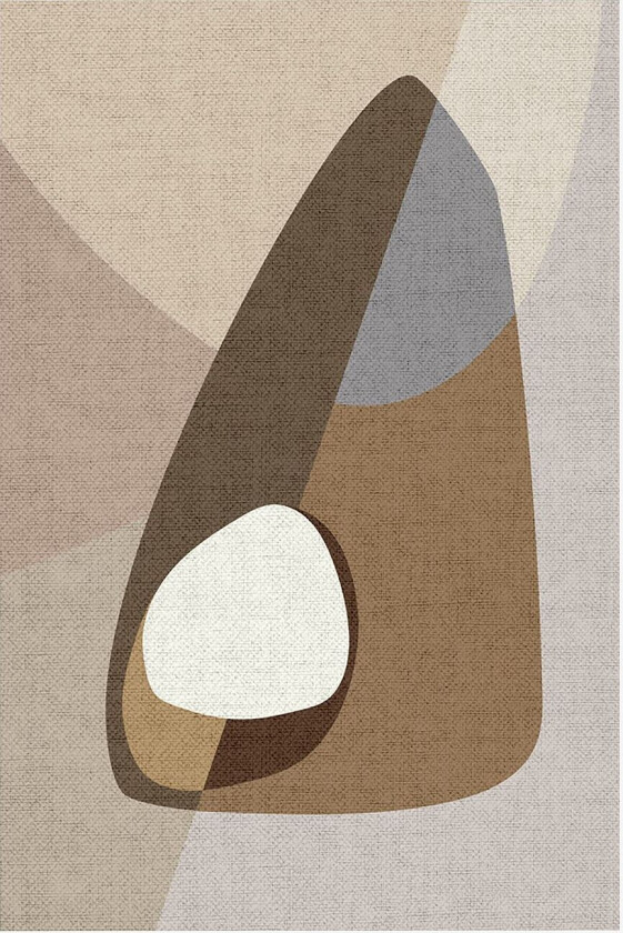 Poster Picasa greige 1, Beige