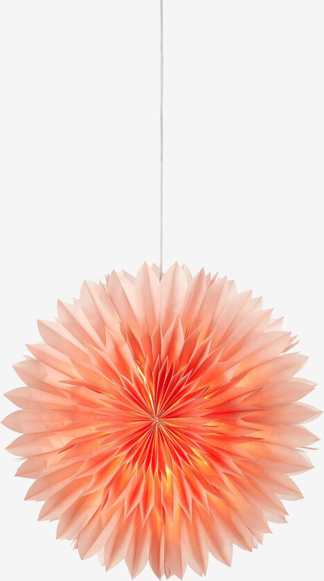 Pendel Stjerne SOLINA 60 cm, Rosa