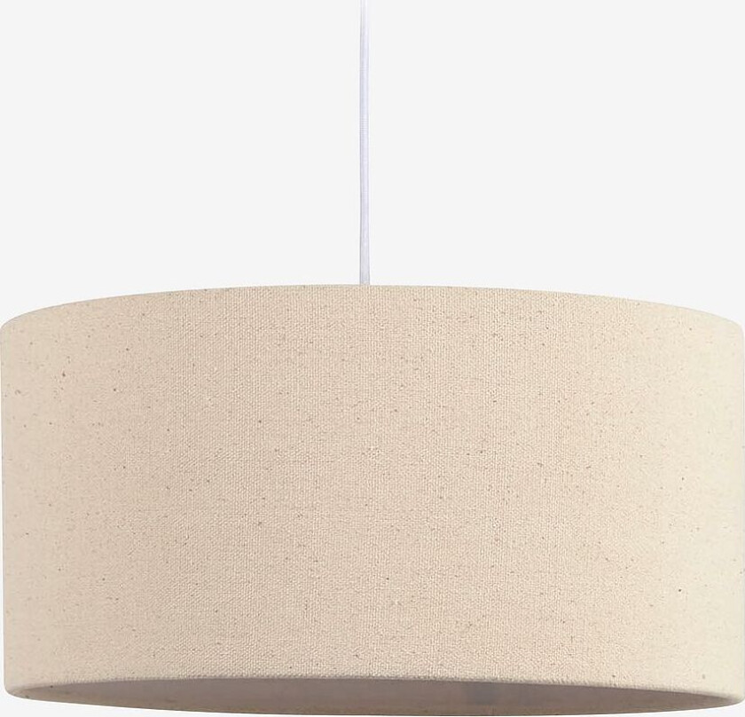 Lampeskjerm Nazli Ø 40 cm, Hvit