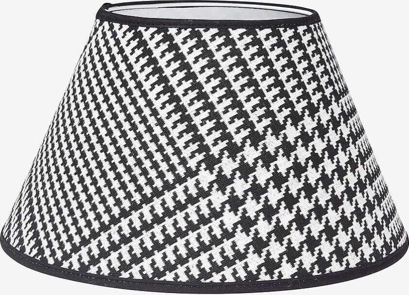 Lampeskjerm Empire Prince Ruta 42 cm, Svart