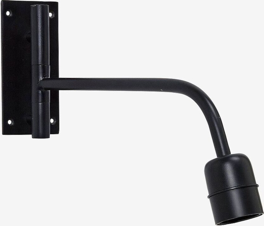 Vegglampe Base 34 cm, Svart