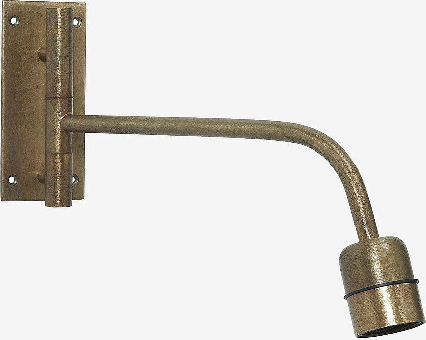 Vegglampe Base 34 cm, Gull