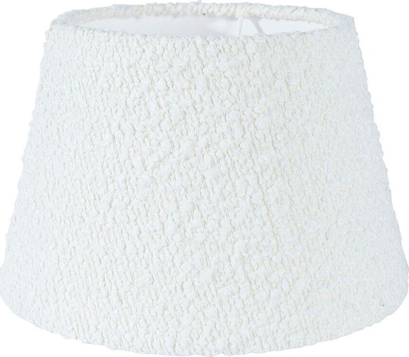 Lampeskjerm Hanna 19 cm, Hvit