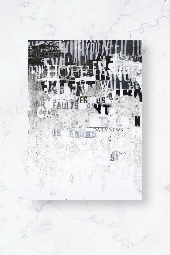 Poster / Hope / Plano, Hvit