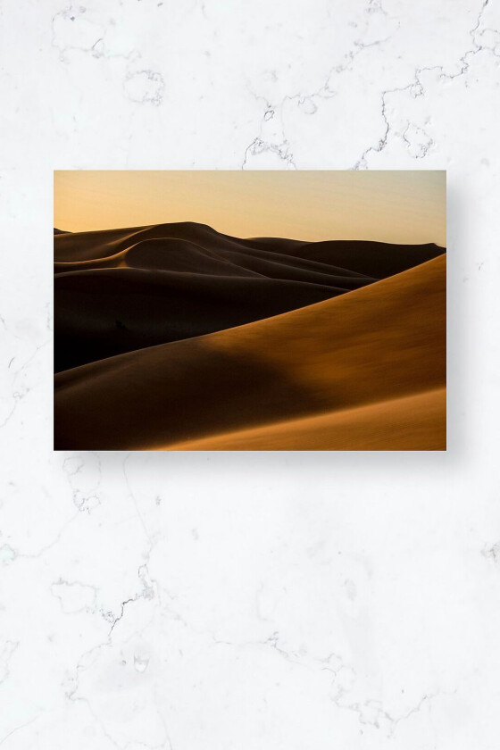 Poster / Desert 2 / Plano, Brun