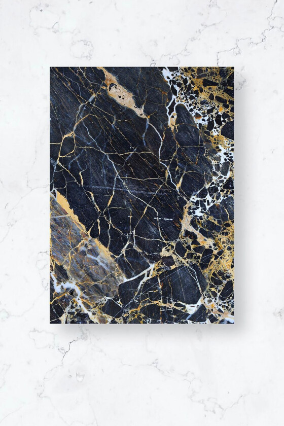 Poster / Black marble / Plano, Svart