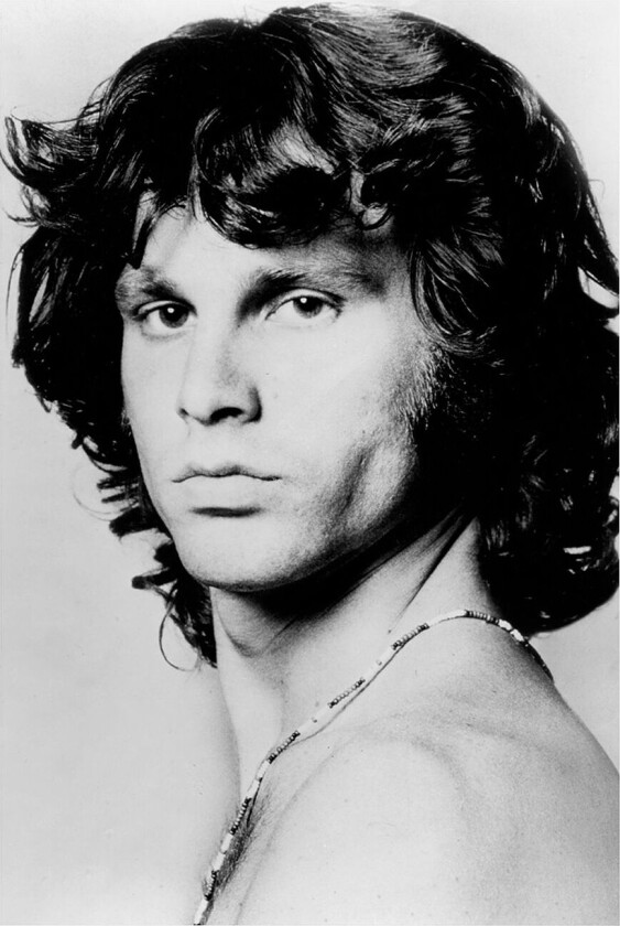 Poster Jim Morrison, Svart