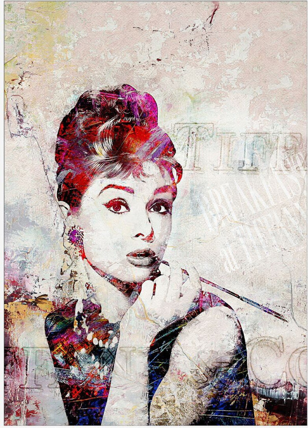 Poster Audrey, Flerfarget