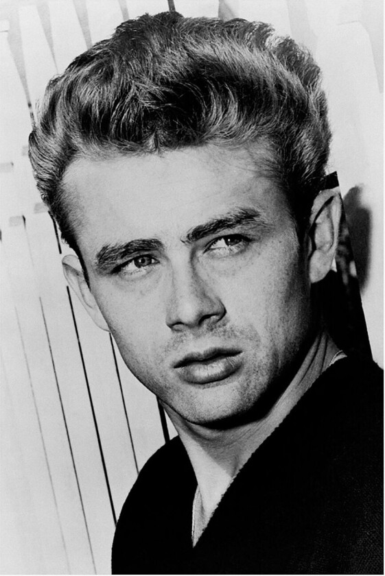 Poster James Dean 4, Svart