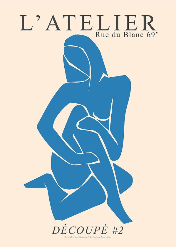 Poster Decoupé #2, Beige