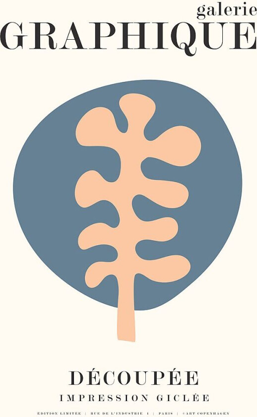 Poster Graphique 1, Beige