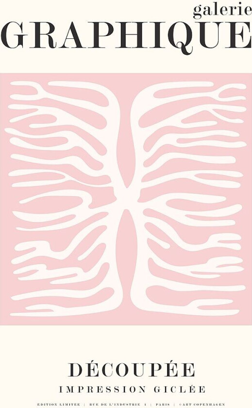 Poster Graphique 3, Beige