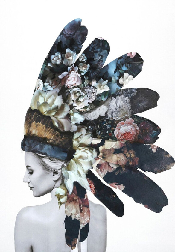 Poster Indian Couture, Hvit