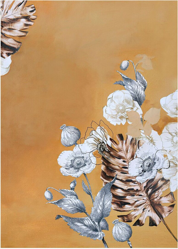 Poster Gold Couture 8, Gul