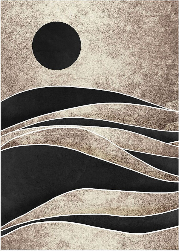 Poster Black desert 1, Gull