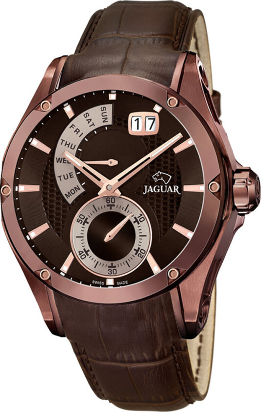 Special Edition J680/A - Kvarts - Kobber - Herreklokker - Skinn - Safir