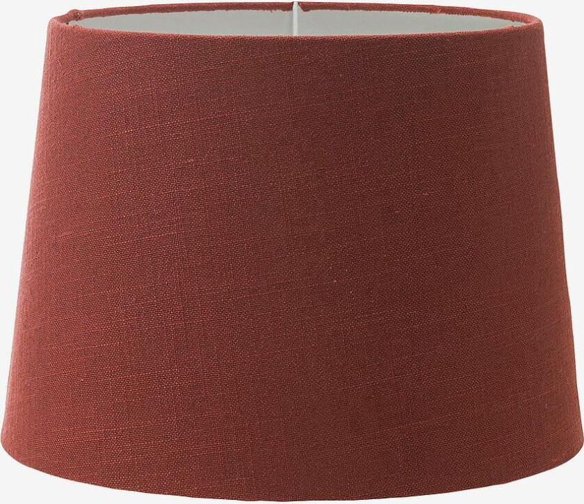 Lampeskjerm Sofia Florenzo 30 cm, Rød