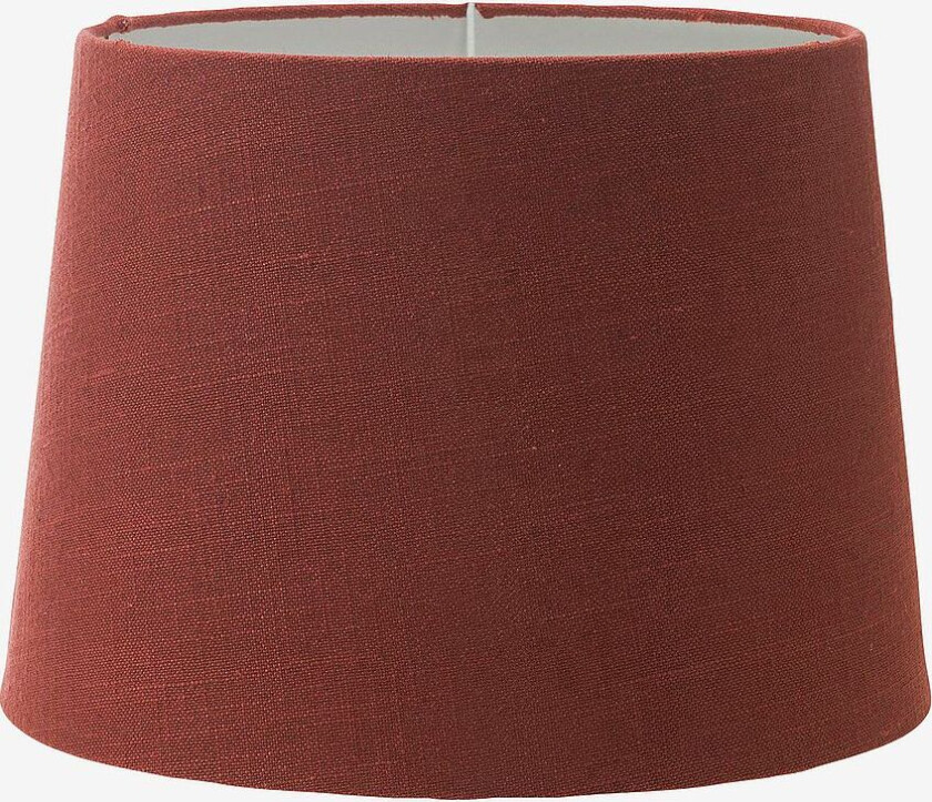Lampeskjerm Sofia Florenzo 25 cm, Rød