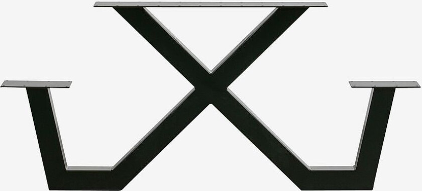 Bordben X-ben Tablo Ute, piknik, Svart