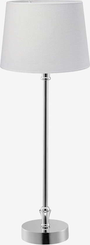 Bordlampe Liam, Krom