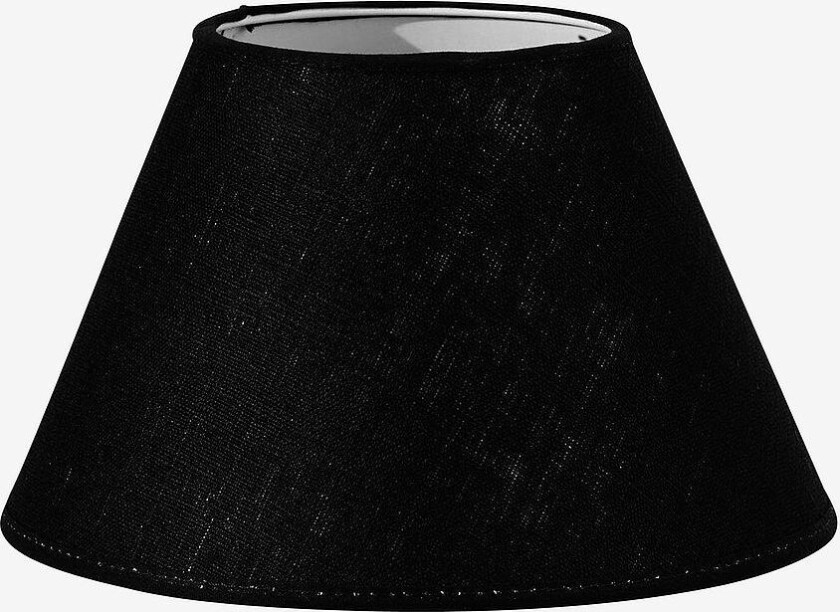 Lampeskjerm Empire Franza 50 cm, Svart