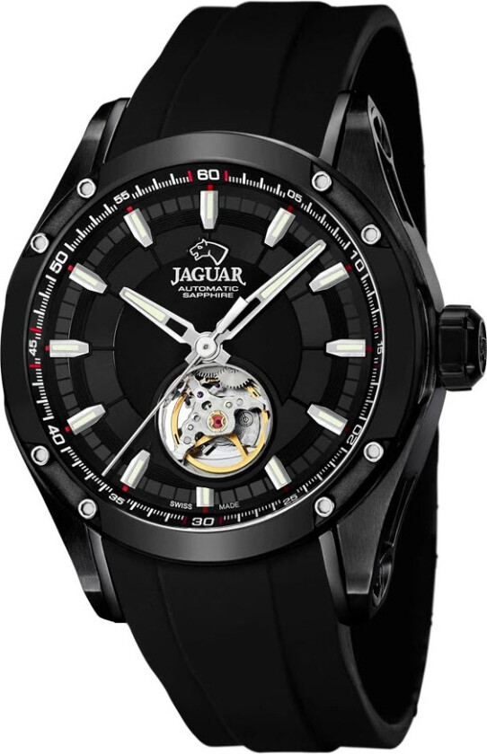 Special Edition Automatic J813/1 - Automatisk - Sort - Herreklokker - Gummi - Safir