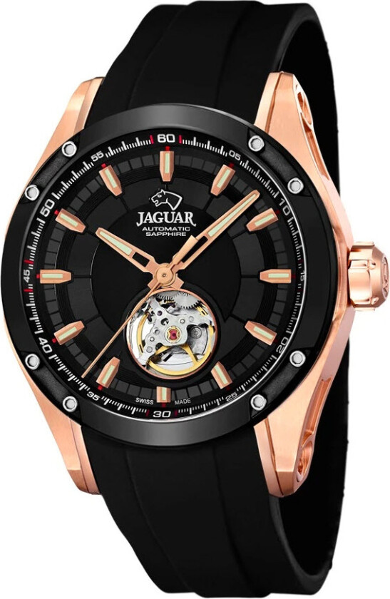 Special Edition Automatic J814/1 - Automatisk - Rosegull - Herreklokker - Silikon - Safir