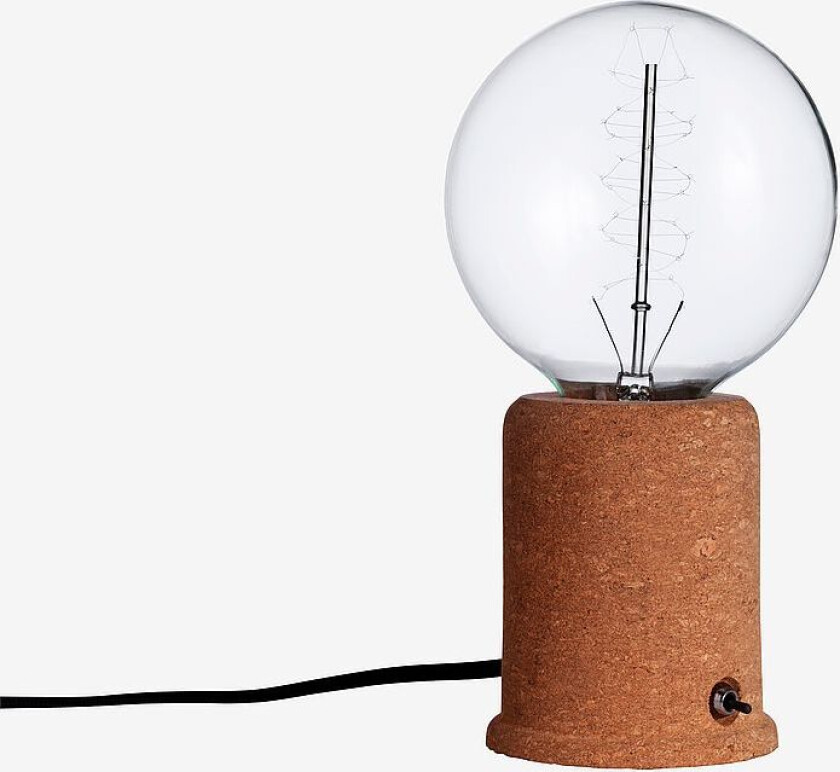 Bordlampe Stella 8 cm, Brun