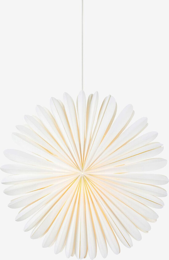 SOL papirstjerne 60 cm, Hvit