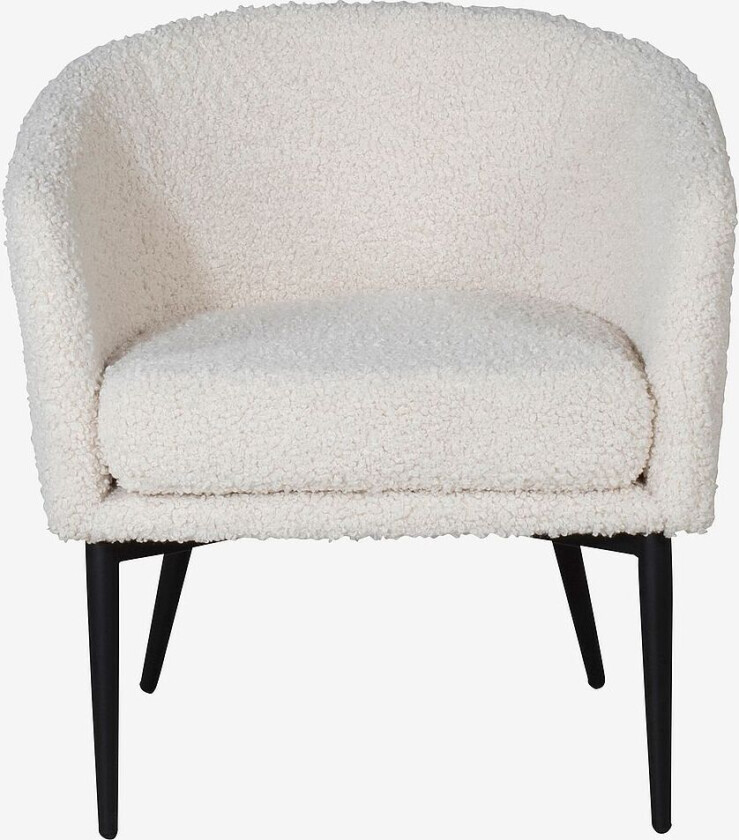 Lenestol Fluffy, Hvit