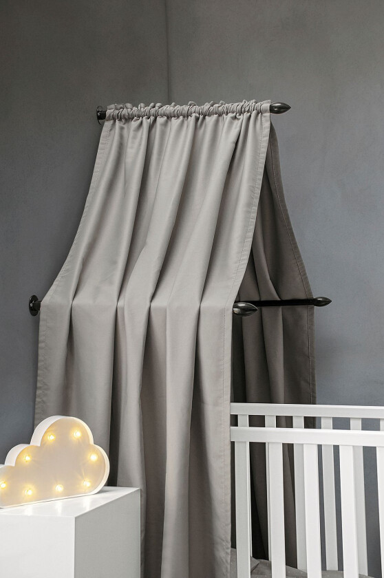 Bilde av Sengehimmel i metall, Svart