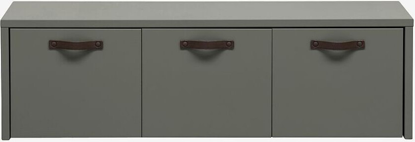 Förvaringsbänk/köksbänk/sängplats Stage exkl kuddar, Grå