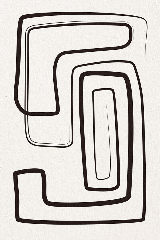 Poster Oneliners 2, Beige