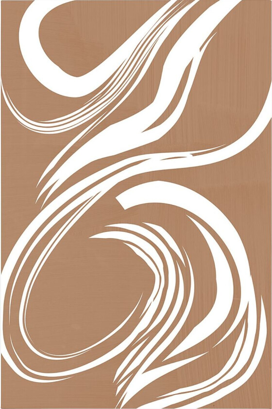 Poster Lino Cut 1, Brun