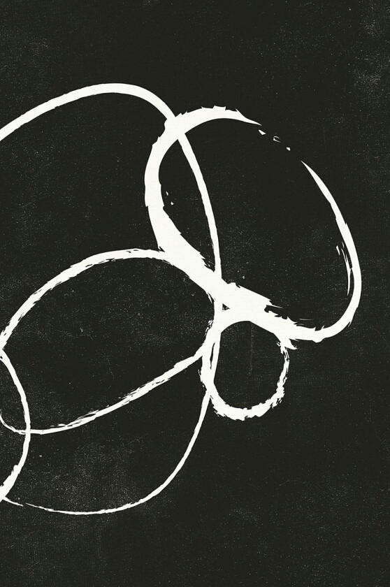 Poster Linked 4, Svart