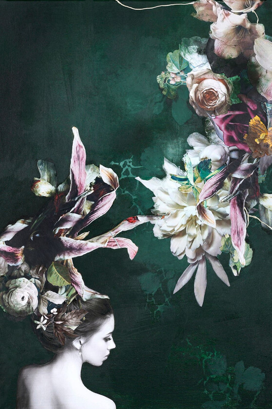 Poster Haute Couture 6, Grønn