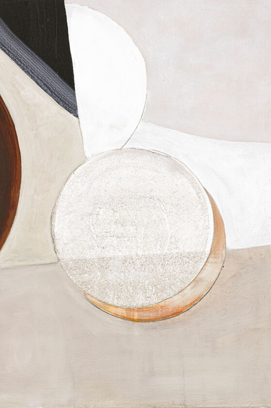 Poster Graphical shapes 6, Beige