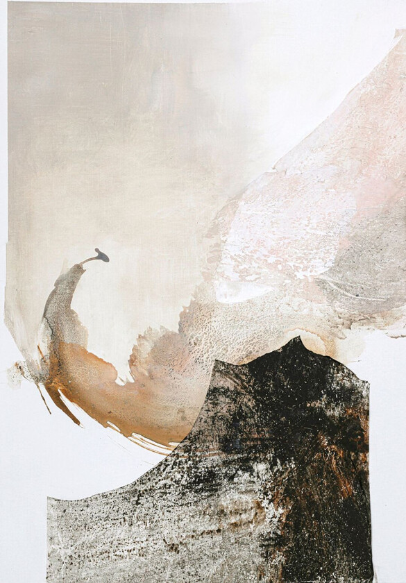 Poster Graphical shapes 5, Beige