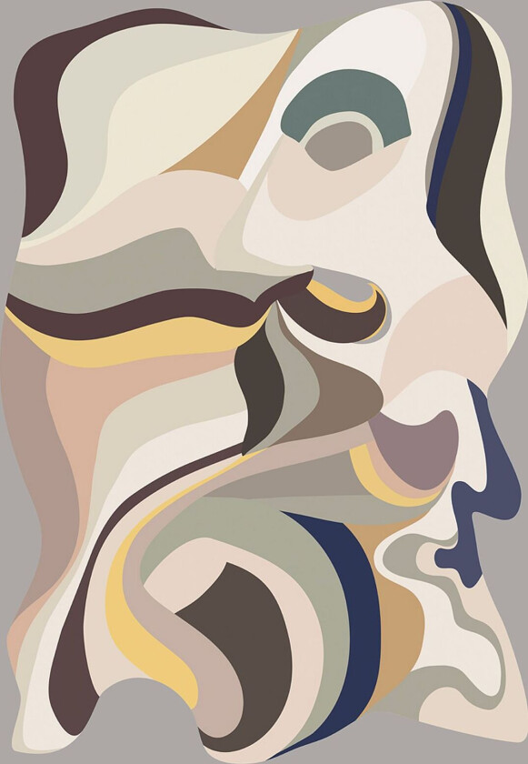 Poster Born again 5, Flerfarget