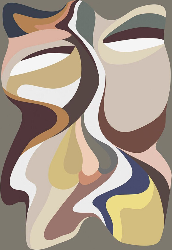 Poster Born again 4, Flerfarget