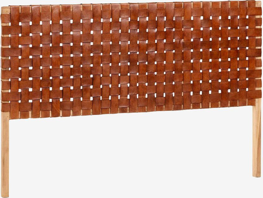 Sengegavl Rachell 153 x 110 cm, Brun