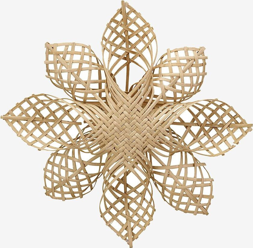 Adventsstjerne Anna Star, 28 cm, Natur