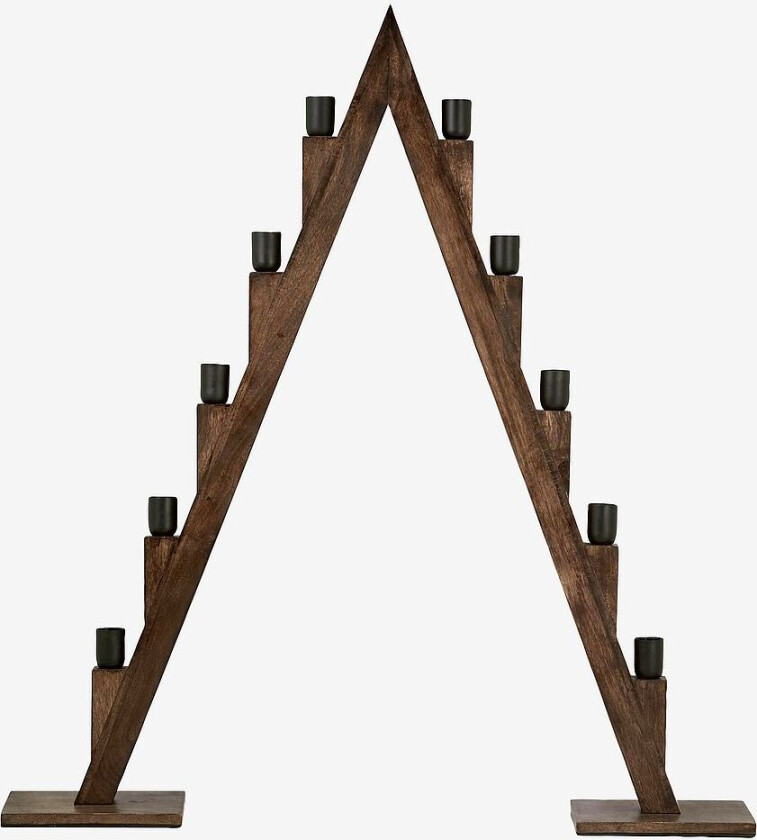 Adventslysestake Torsby 116 cm, Brun
