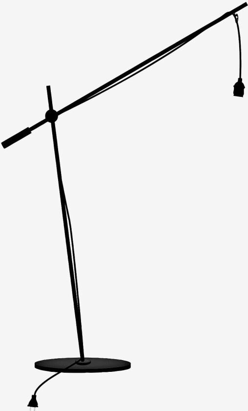 Gulvlampe Anund, Grå