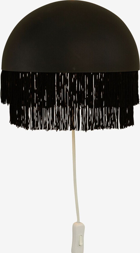 Vegglampe Fransa, Svart